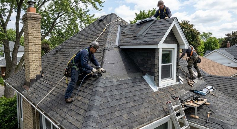 A Frame Roof Repair in Loveland, CO