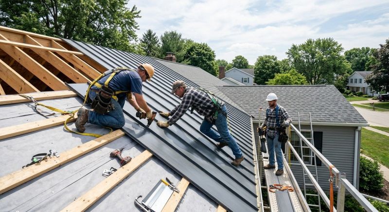 Aluminum Roof Installation in Johnstown, CO