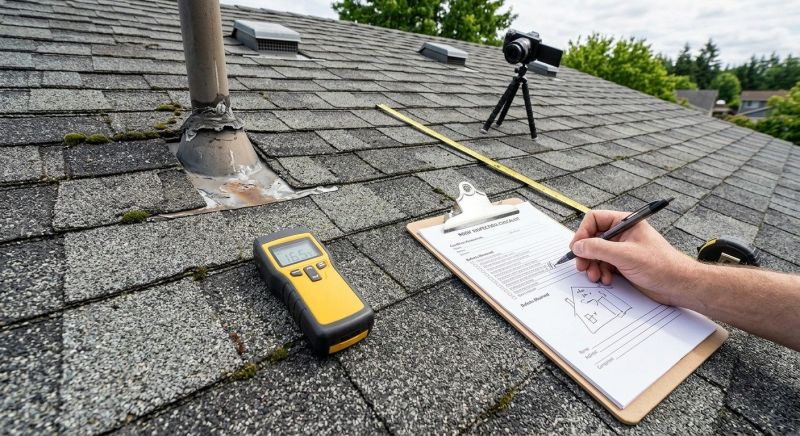 Asphalt Roof Inspection in Timnath, CO