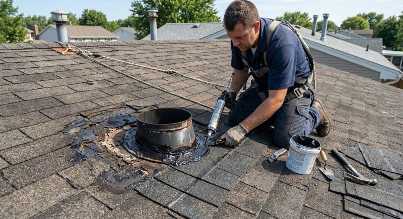 Asphalt Roof Leak Repair in Greeley, CO