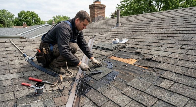 Asphalt Roof Leak Repair in Windsor, CO
