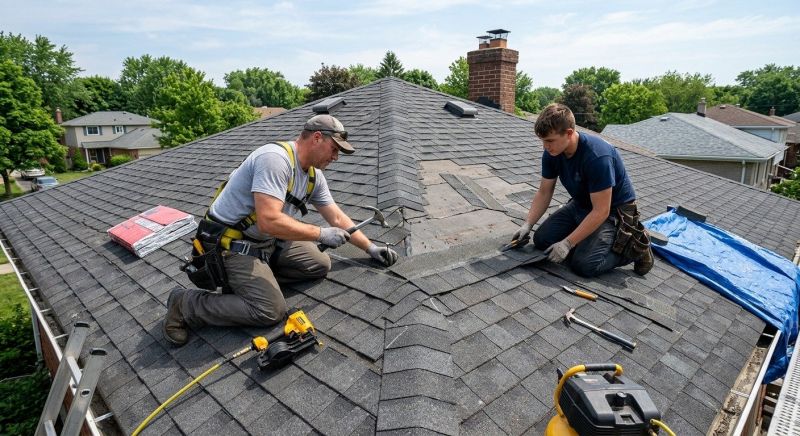 Asphalt Roof Repair in Evans, CO