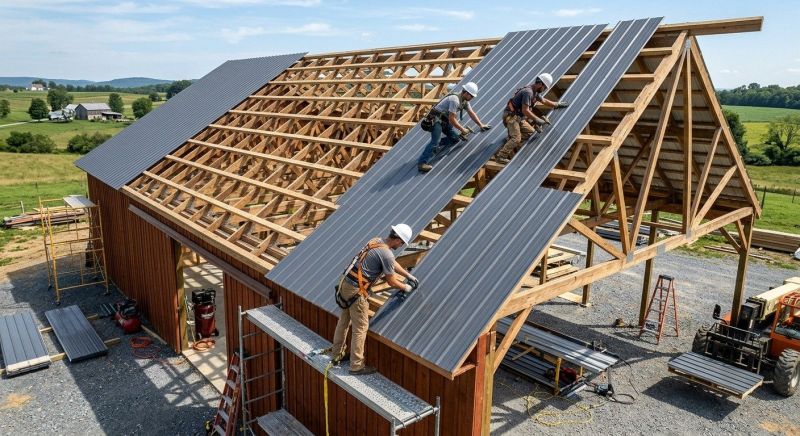 Barn Roof Construction in Loveland, CO