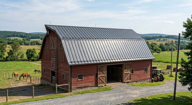 Barn Roof Replacement in Larimer County, CO