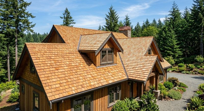 Cedar Roof Installation in Berthoud, CO