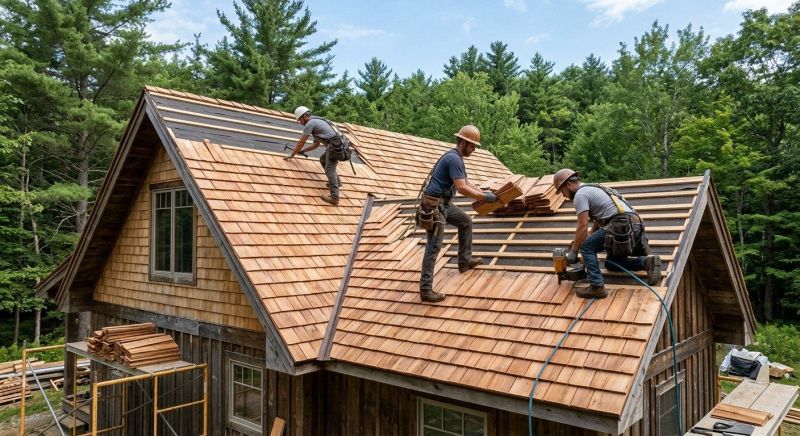 Cedar Roof Installation in Loveland, CO