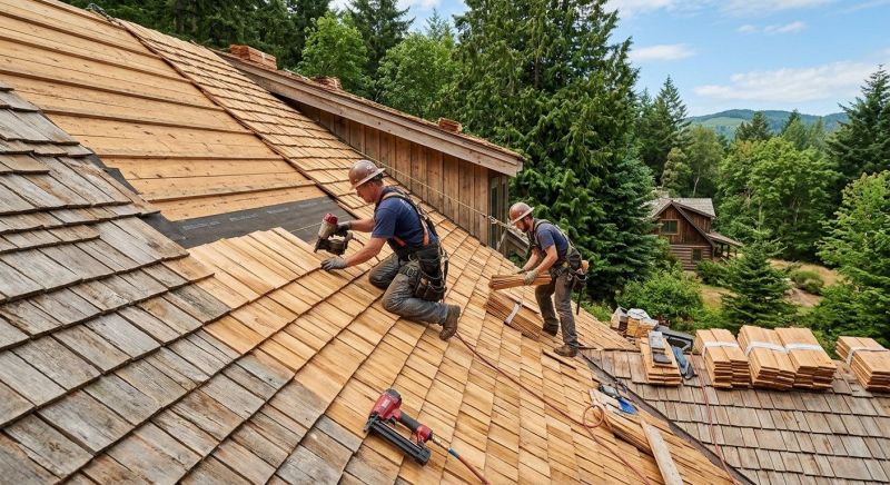 Cedar Roof Installation in Loveland, CO