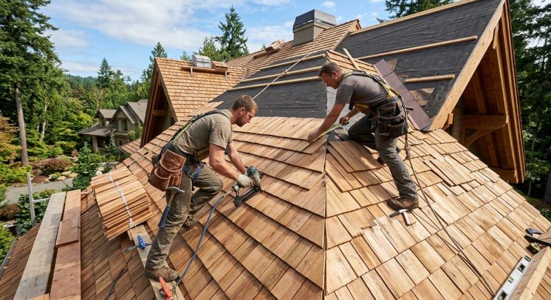 Cedar Roof Installation in Lyons, CO
