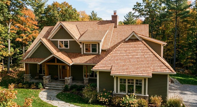 Cedar Roof Installation in Timnath, CO
