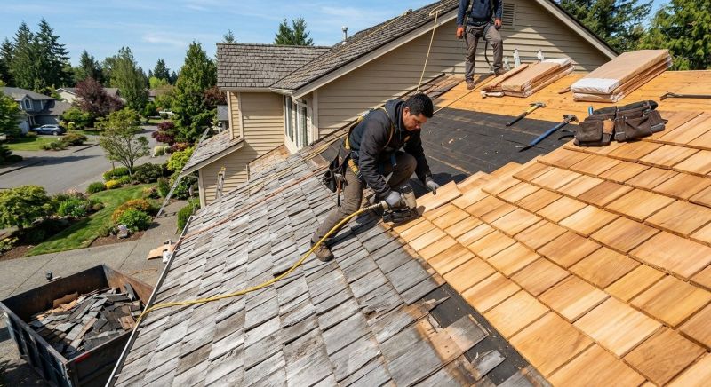 Cedar Roof Replacement in Berthoud, CO