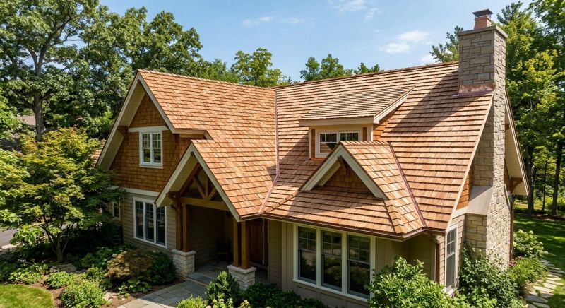 Cedar Shake Roof Construction in Estes Park, CO
