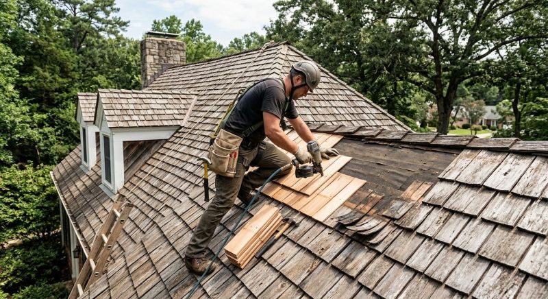 Cedar Shingles Repair in Estes Park, CO