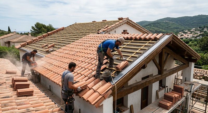 Clay Roof Installation in Lyons, CO