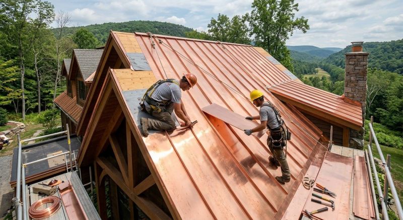 Copper Roof Installation in Loveland, CO