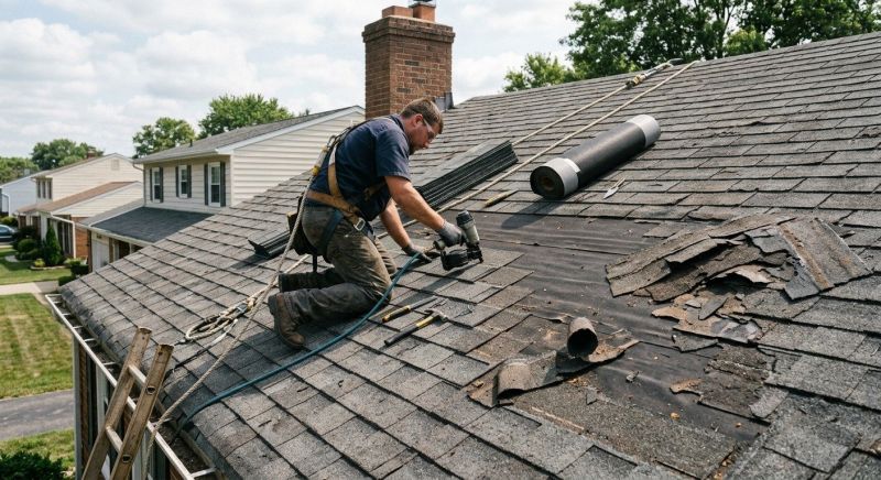 Damaged Roof Repair in Evans, CO