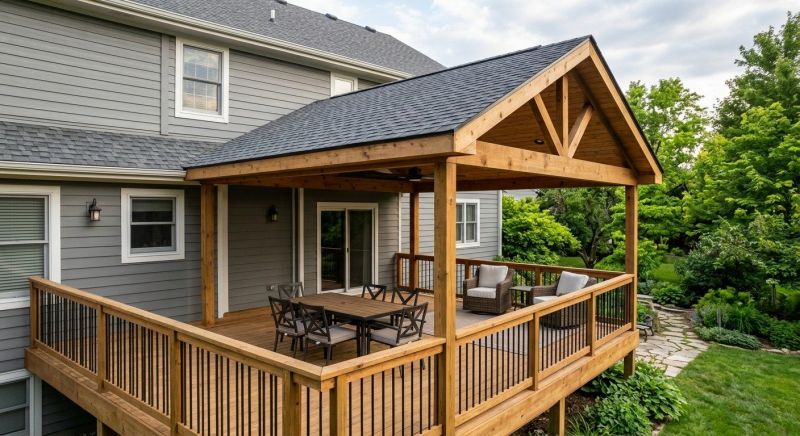 Deck Roof Construction in Loveland, CO
