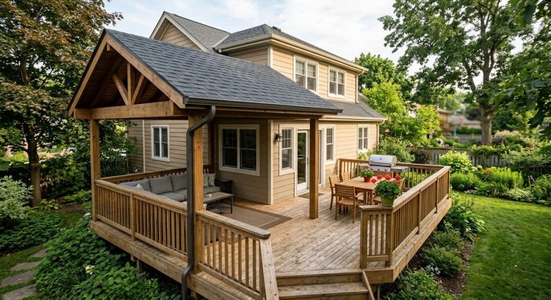 Deck Roof Construction in Loveland, CO
