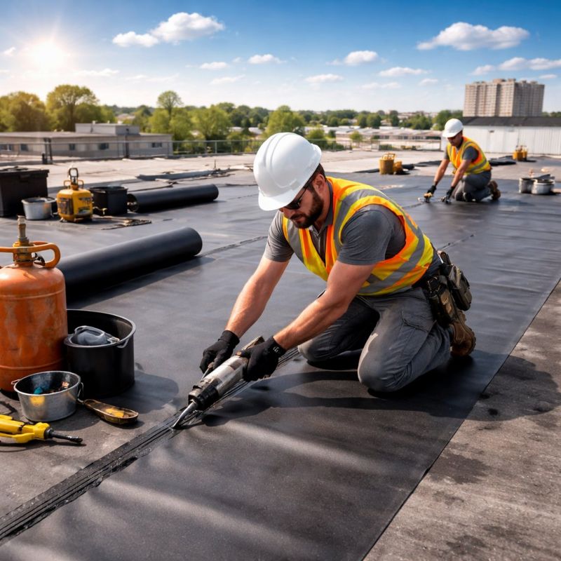 Epdm Roof Installation in Greeley, CO