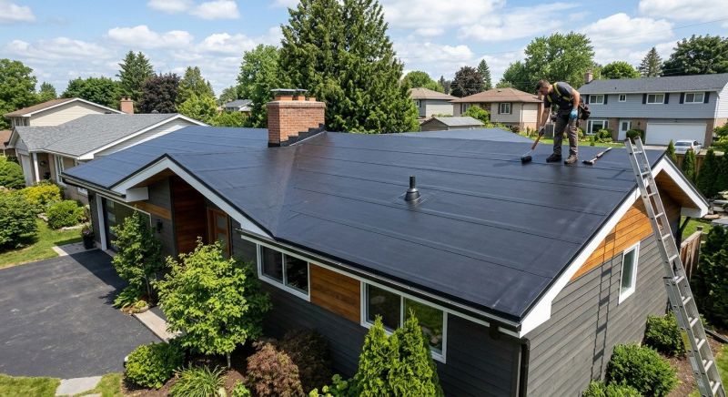 Epdm Roof Installation in Larimer County, CO