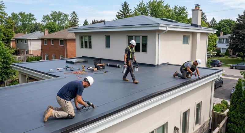 Flat Roof Installation in Greeley, CO