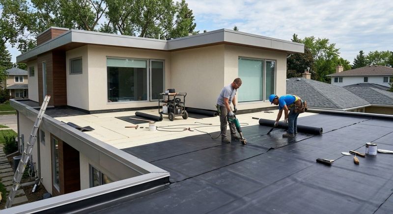 Flat Roof Installation in Johnstown, CO