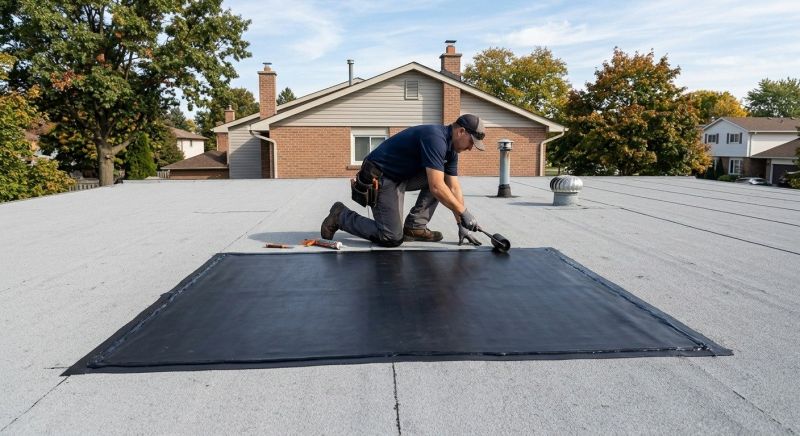 Flat Roof Repair in Berthoud, CO
