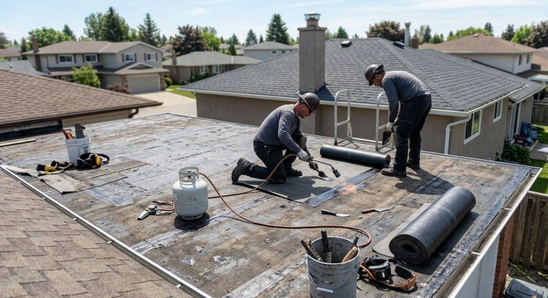 Flat Roof Repair in Milliken, CO