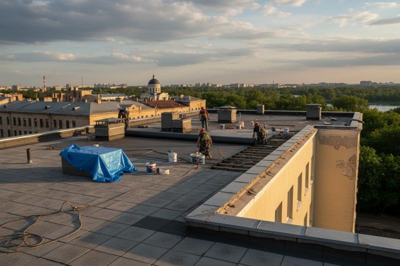 Flat Roof Replacement in Boulder County, CO