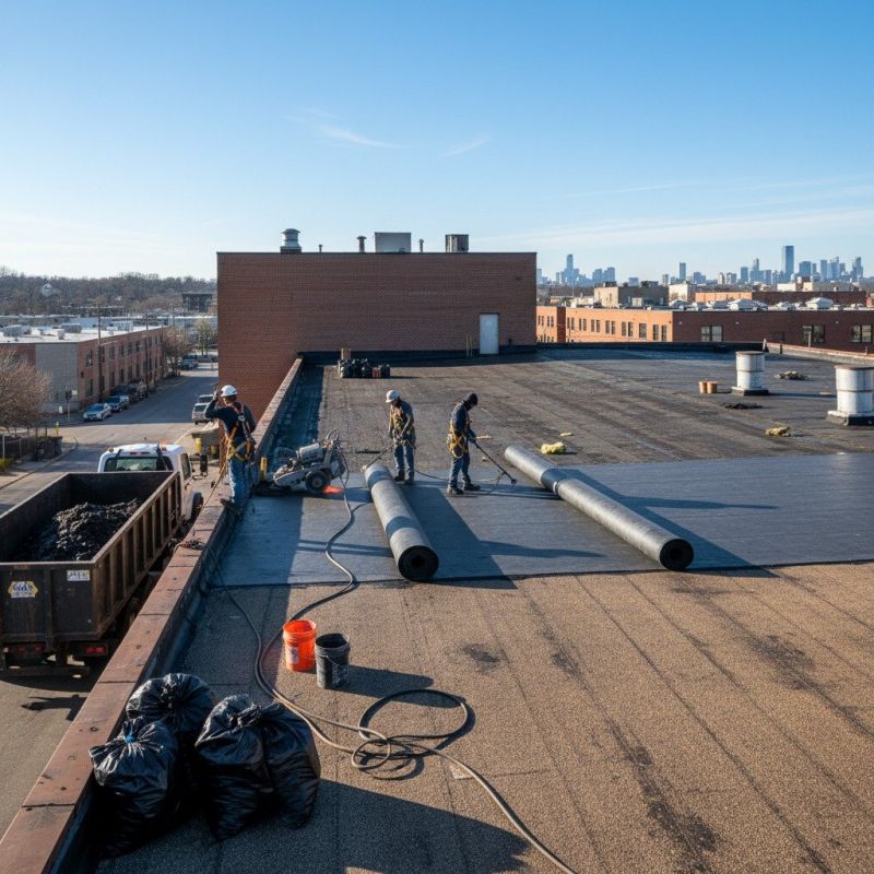 Flat Roof Replacement in Johnstown, CO