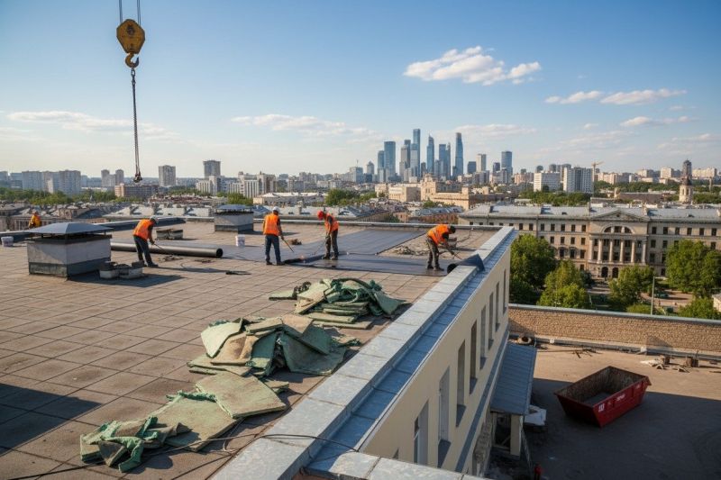 Flat Roof Replacement in Larimer County, CO