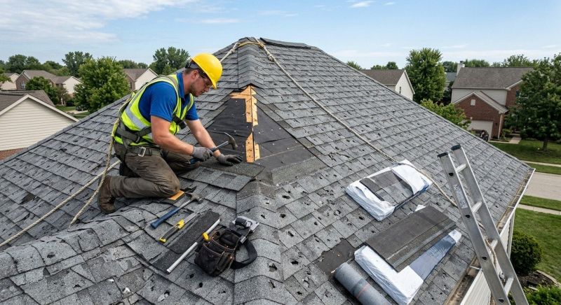 Hail Damage Roof Repair in Loveland, CO