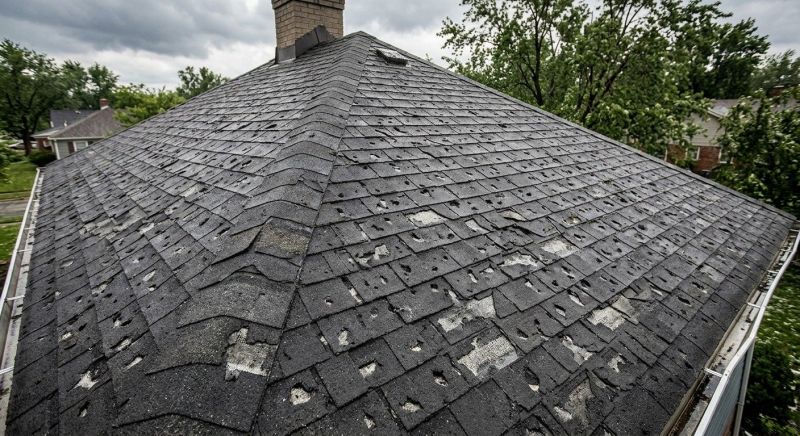 Hail Damage Roof Repair in Windsor, CO