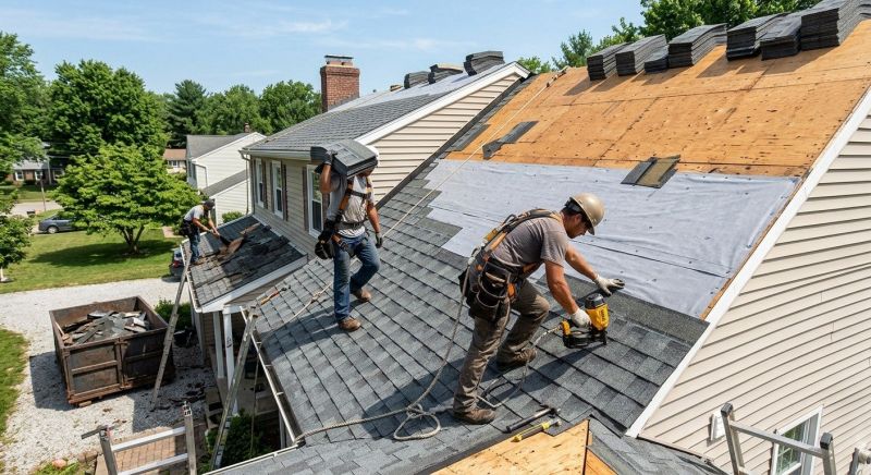 Hip Roof Shingle Replacement in Loveland, CO
