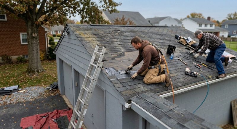 House Roof Repair in Evans, CO