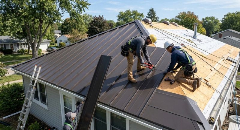 Metal Roof Installation in Milliken, CO
