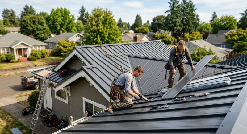 Metal Roof Repair in Loveland, CO