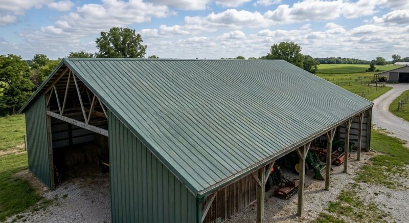 Pole Barn Roof Repair in Larimer County, CO