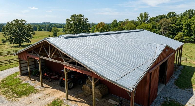 Pole Barn Roof Repair in Larimer County, CO