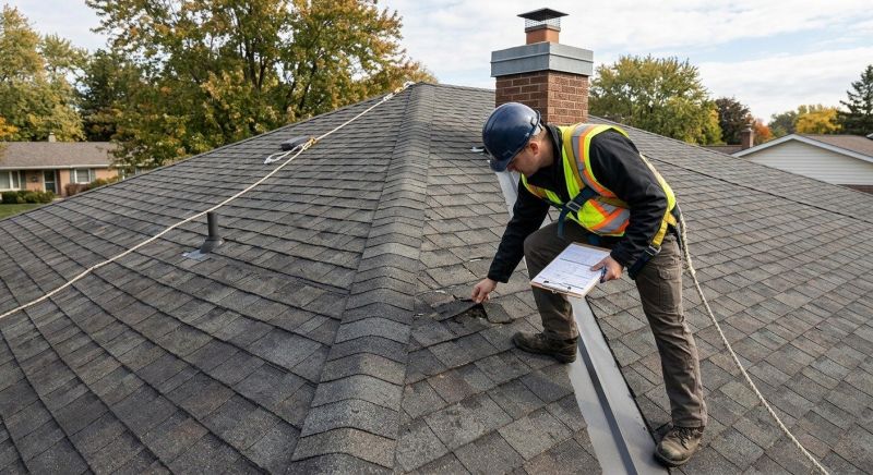 Roof Damage Inspection in Larimer County, CO