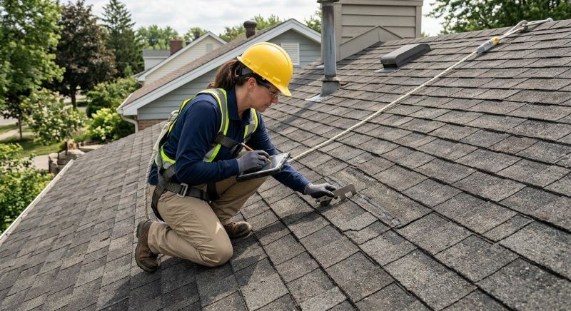 Roof Damage Inspection in Wellington, CO