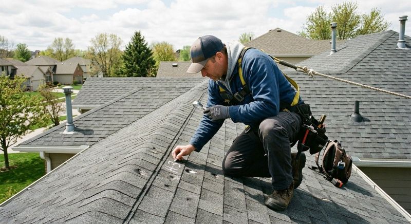 Roof Damage Inspection in Wellington, CO
