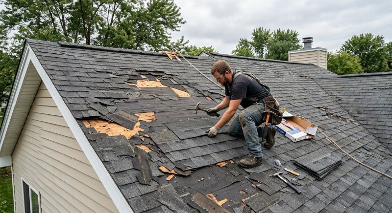 Roof Damage Repair in Firestone, CO