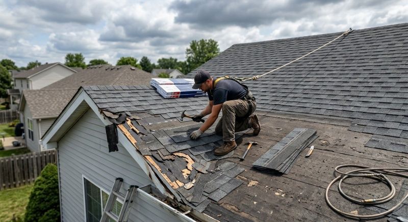 Roof Damage Repair in Windsor, CO
