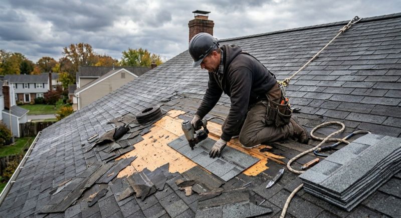 Roof Damage Restoration in Wellington, CO