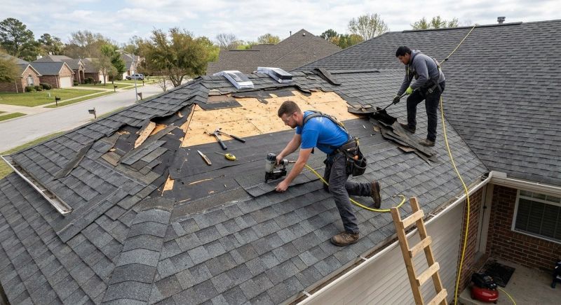 Roof Damage Restoration in Wellington, CO