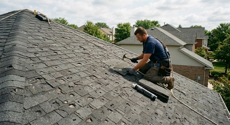Roof Damage Restoration in Windsor, CO