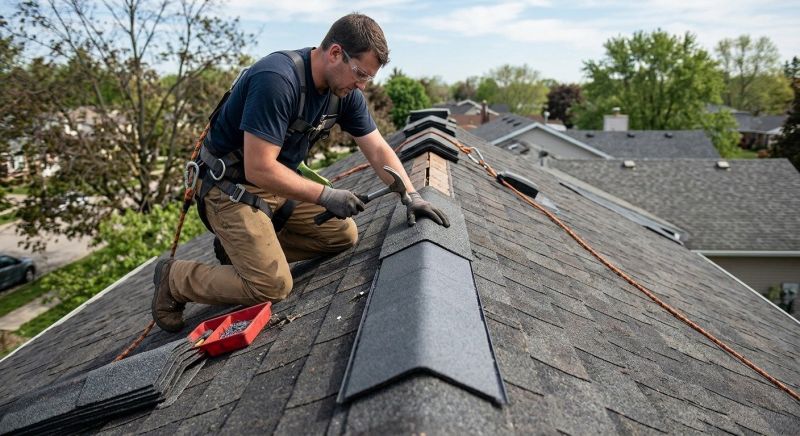 Roof Ridge Repair in Loveland, CO