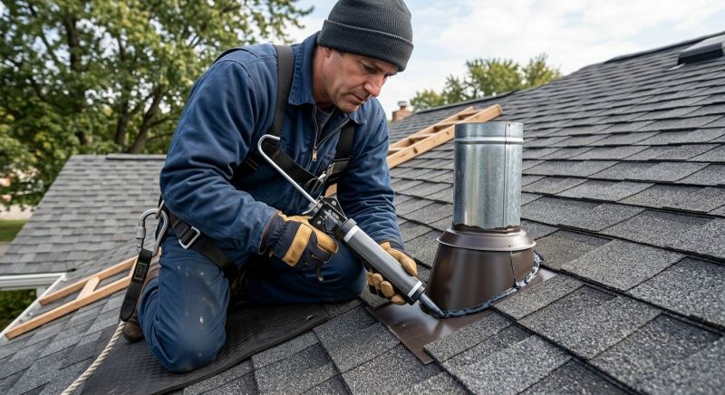 Roof Vent Flashing Repair in Loveland, CO