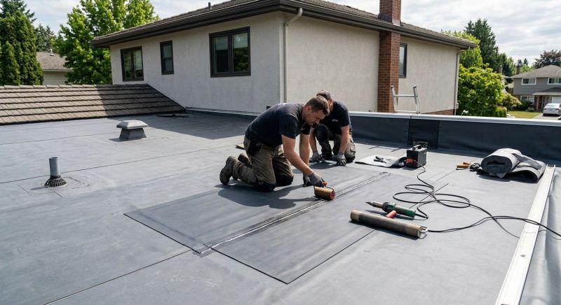 Rubber Roof Repair in Timnath, CO