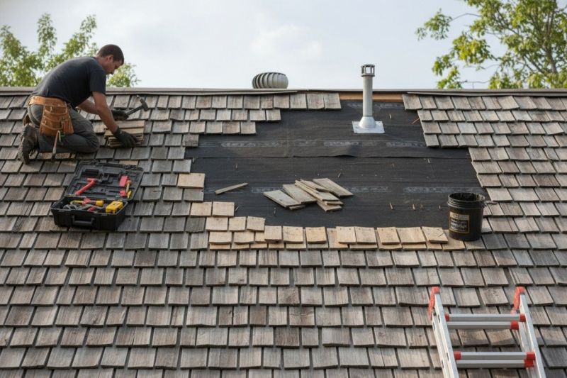 Shake Shingle Repair in Johnstown, CO